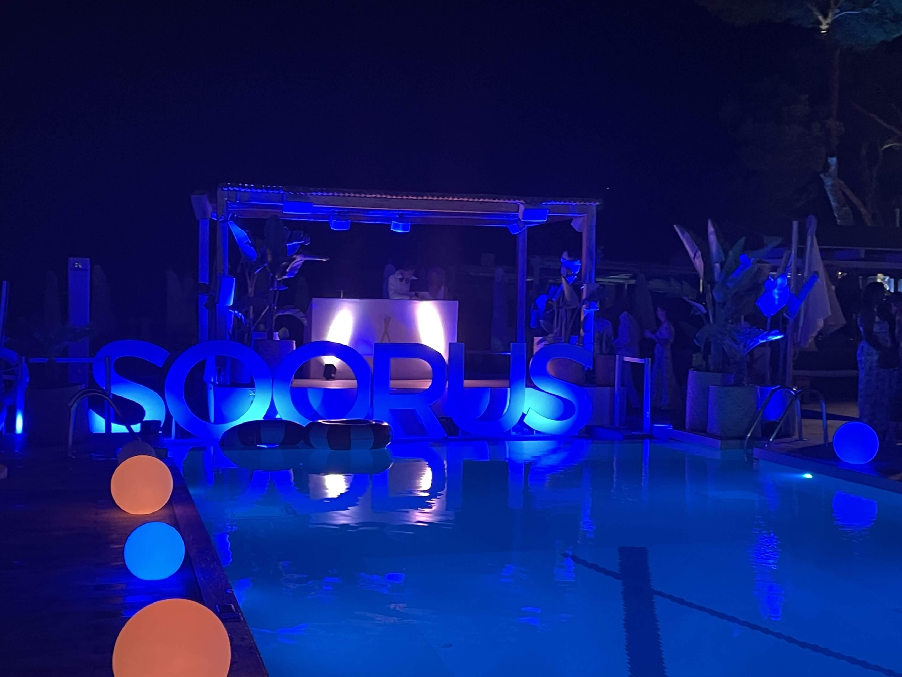 EGG events - Agency - Case story : Sqorus luminescent logo