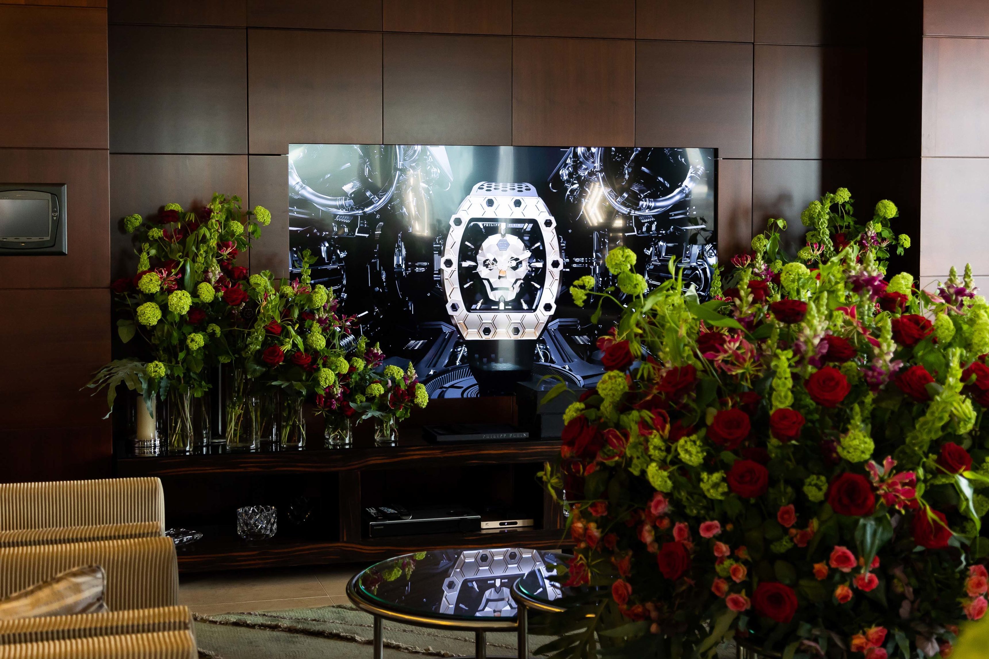 EGG events - Agency - Case story : Philipp Plein watche room