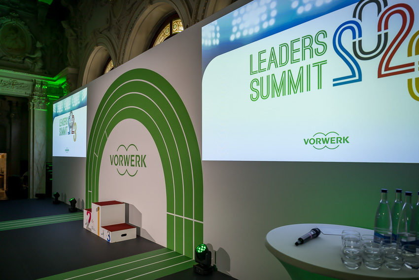 EGG events - Agency - Case story : Vorwerk scene installation